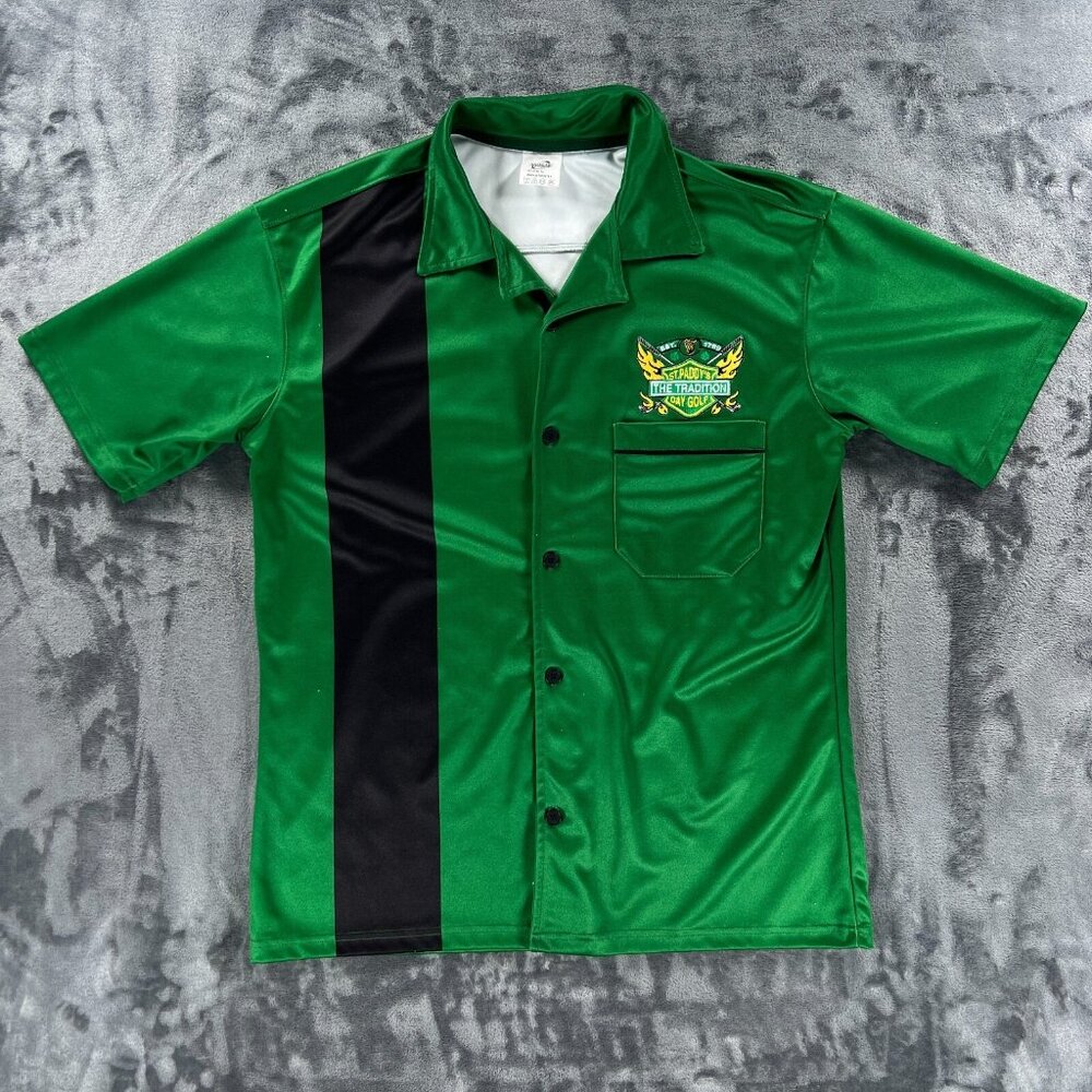 American Rugby Outfitters Shirt Men L VTG St Paddys Day Golf Guinness Ireland